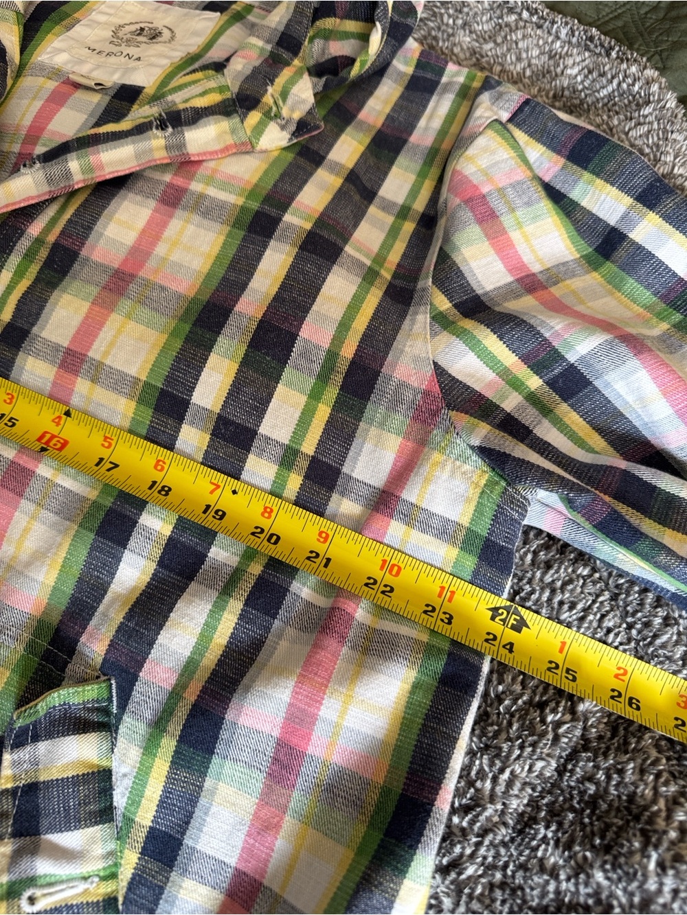 Merona Pastel Plaid Hooded Button Shirt Jacket - Picture 5 of 9